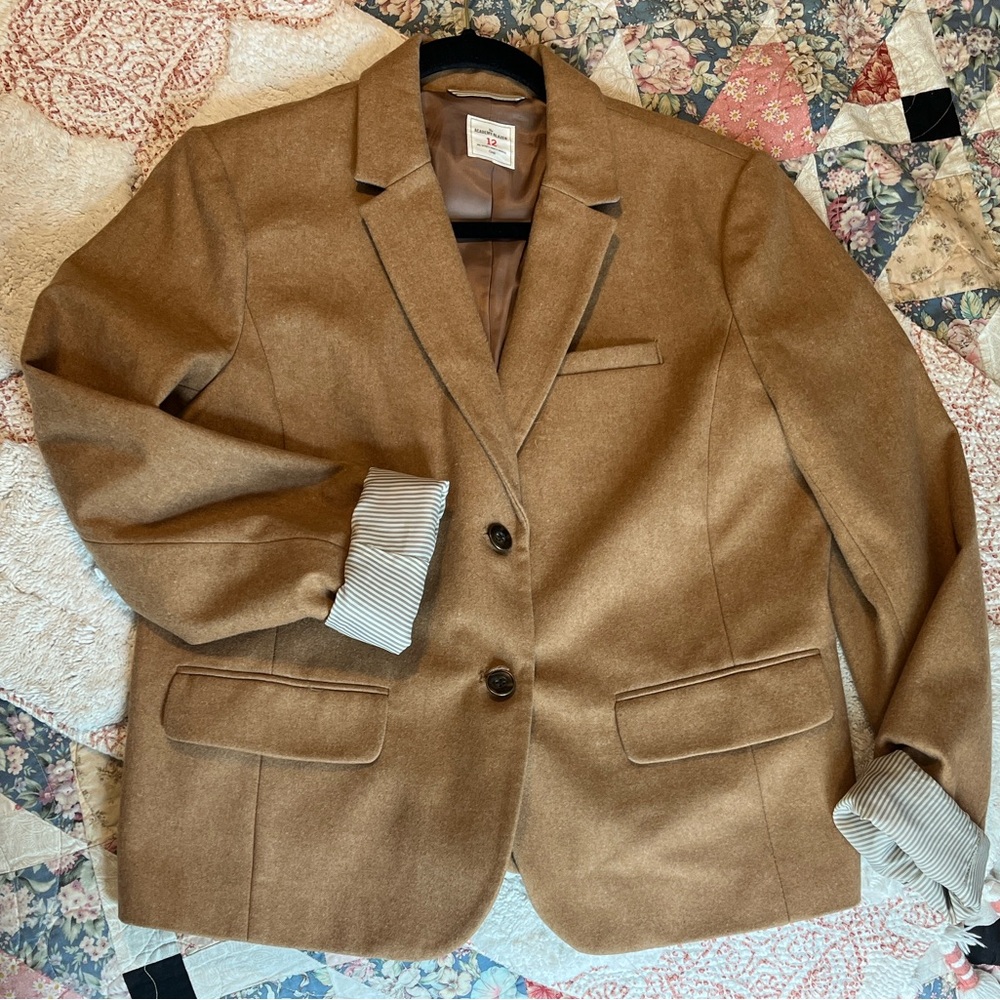 GAP Camel Brown Academy Blazer